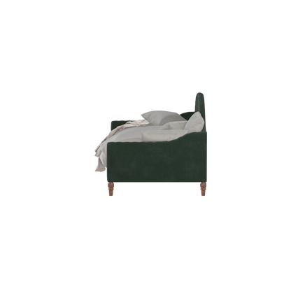 Lit de repos Elise aux courbes élégantes et au confort polyvalent
