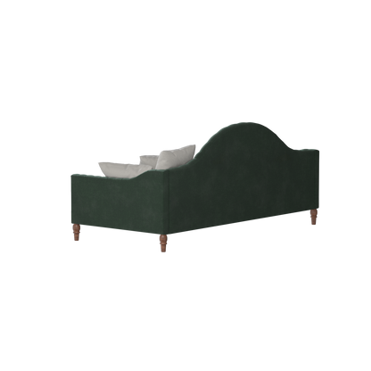 Lit de repos Elise aux courbes élégantes et au confort polyvalent