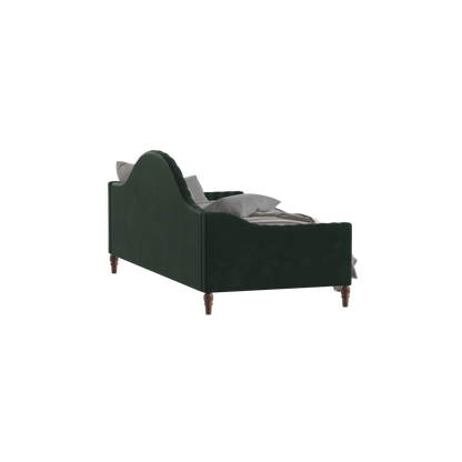 Lit de repos Elise aux courbes élégantes et au confort polyvalent