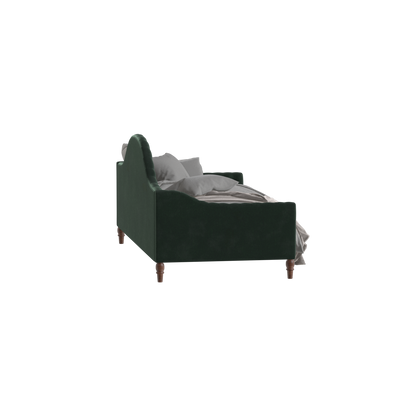 Lit de repos Elise aux courbes élégantes et au confort polyvalent