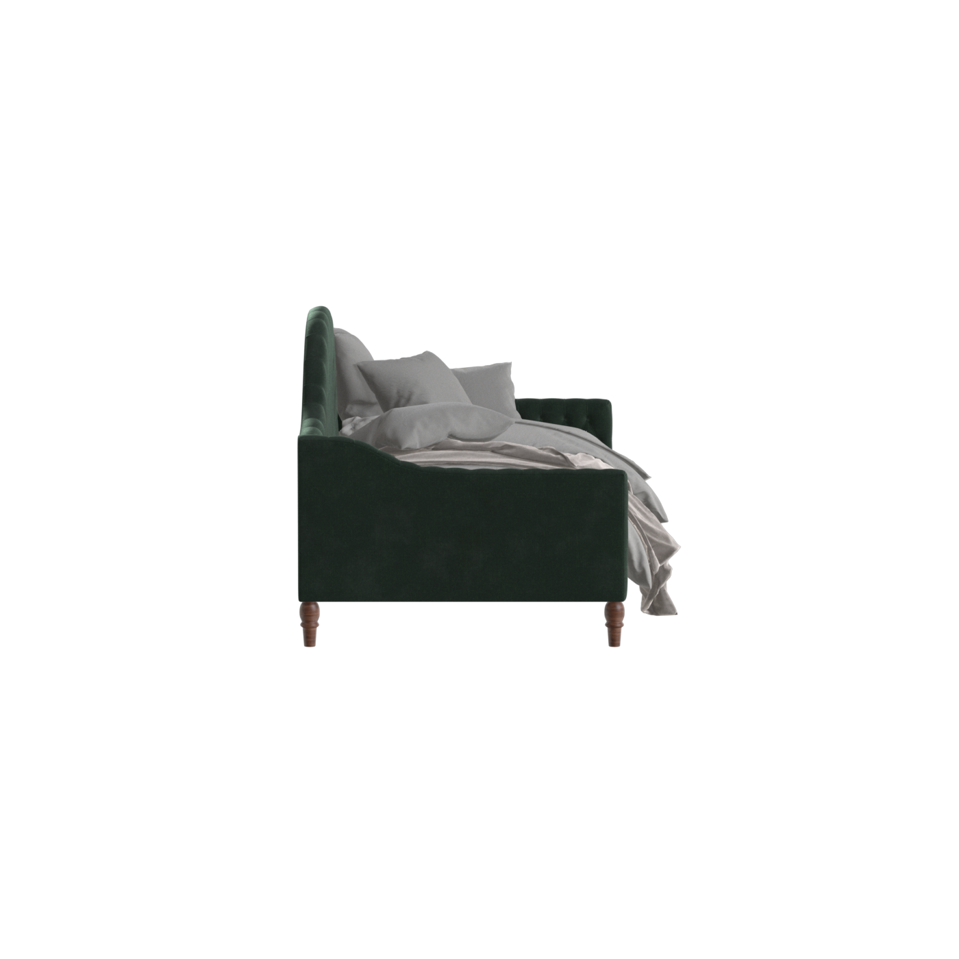 Lit de repos Elise aux courbes élégantes et au confort polyvalent
