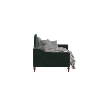 Lit de repos Elise aux courbes élégantes et au confort polyvalent