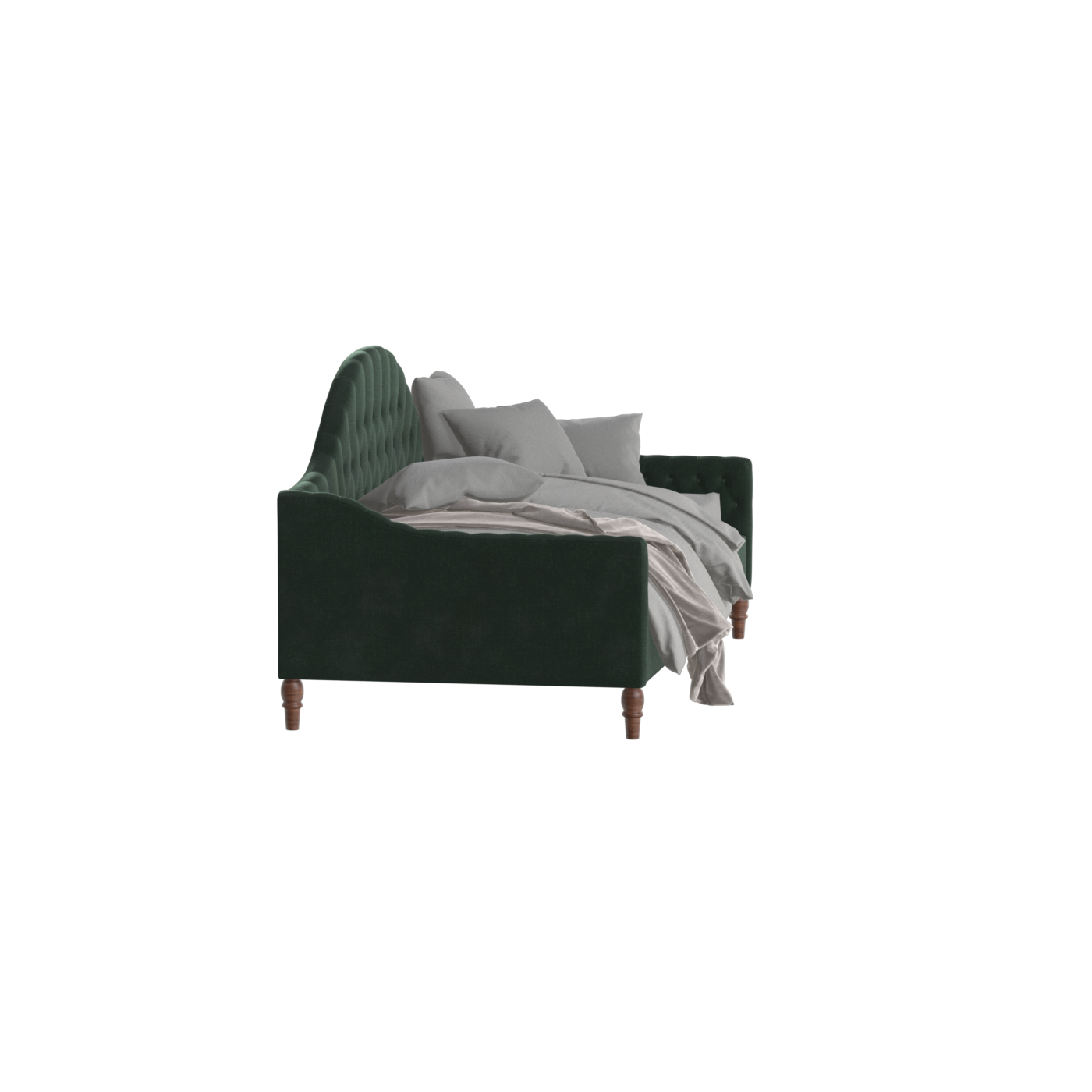 Lit de repos Elise aux courbes élégantes et au confort polyvalent