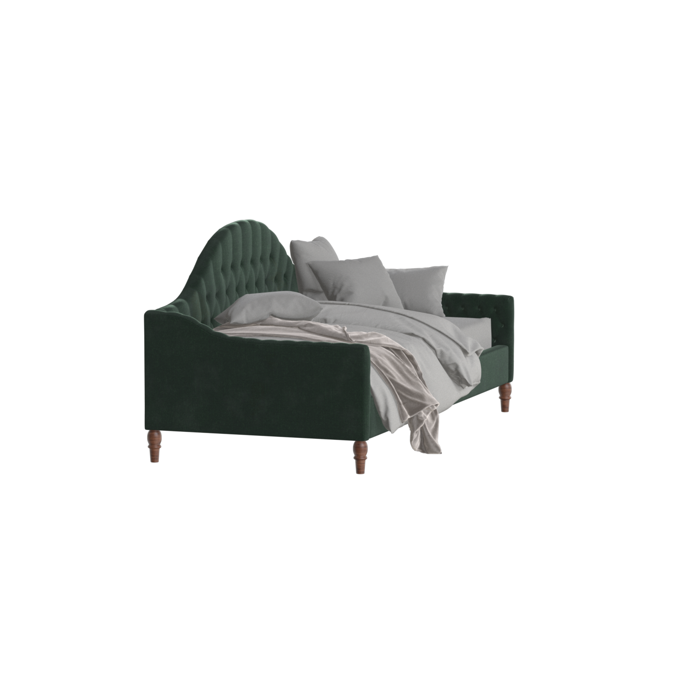 Lit de repos Elise aux courbes élégantes et au confort polyvalent