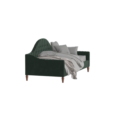 Lit de repos Elise aux courbes élégantes et au confort polyvalent