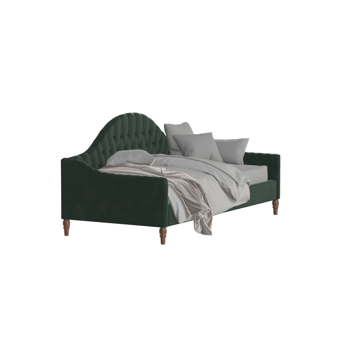 Lit de repos Elise aux courbes élégantes et au confort polyvalent