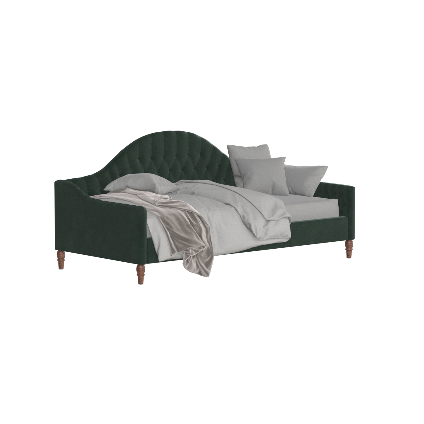 Lit de repos Elise aux courbes élégantes et au confort polyvalent