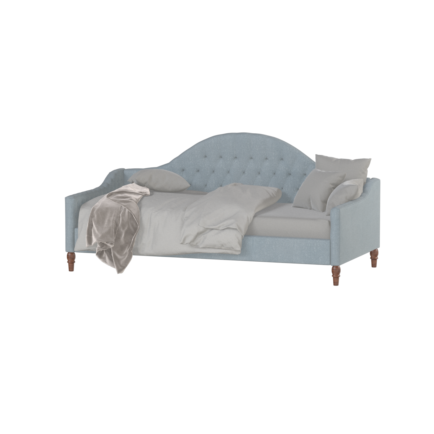 Lit de repos Elise aux courbes élégantes et au confort polyvalent
