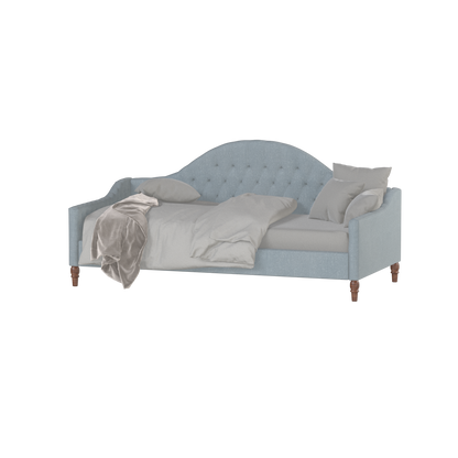 Lit de repos Elise aux courbes élégantes et au confort polyvalent