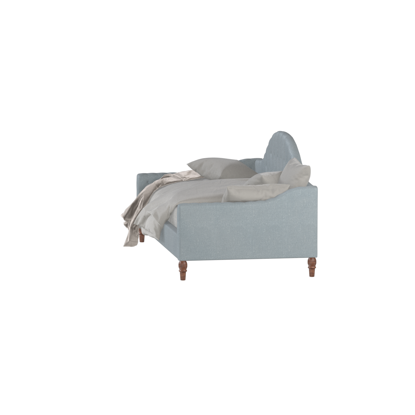 Lit de repos Elise aux courbes élégantes et au confort polyvalent