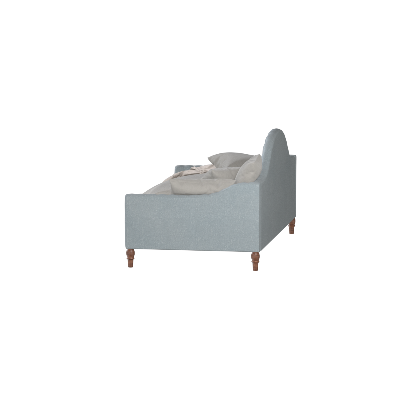 Lit de repos Elise aux courbes élégantes et au confort polyvalent