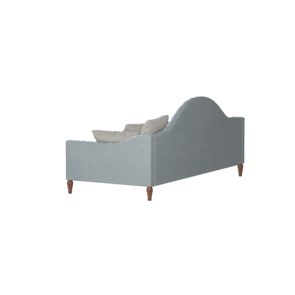 Lit de repos Elise aux courbes élégantes et au confort polyvalent