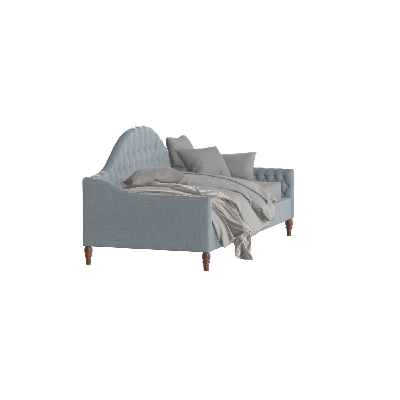 Lit de repos Elise aux courbes élégantes et au confort polyvalent