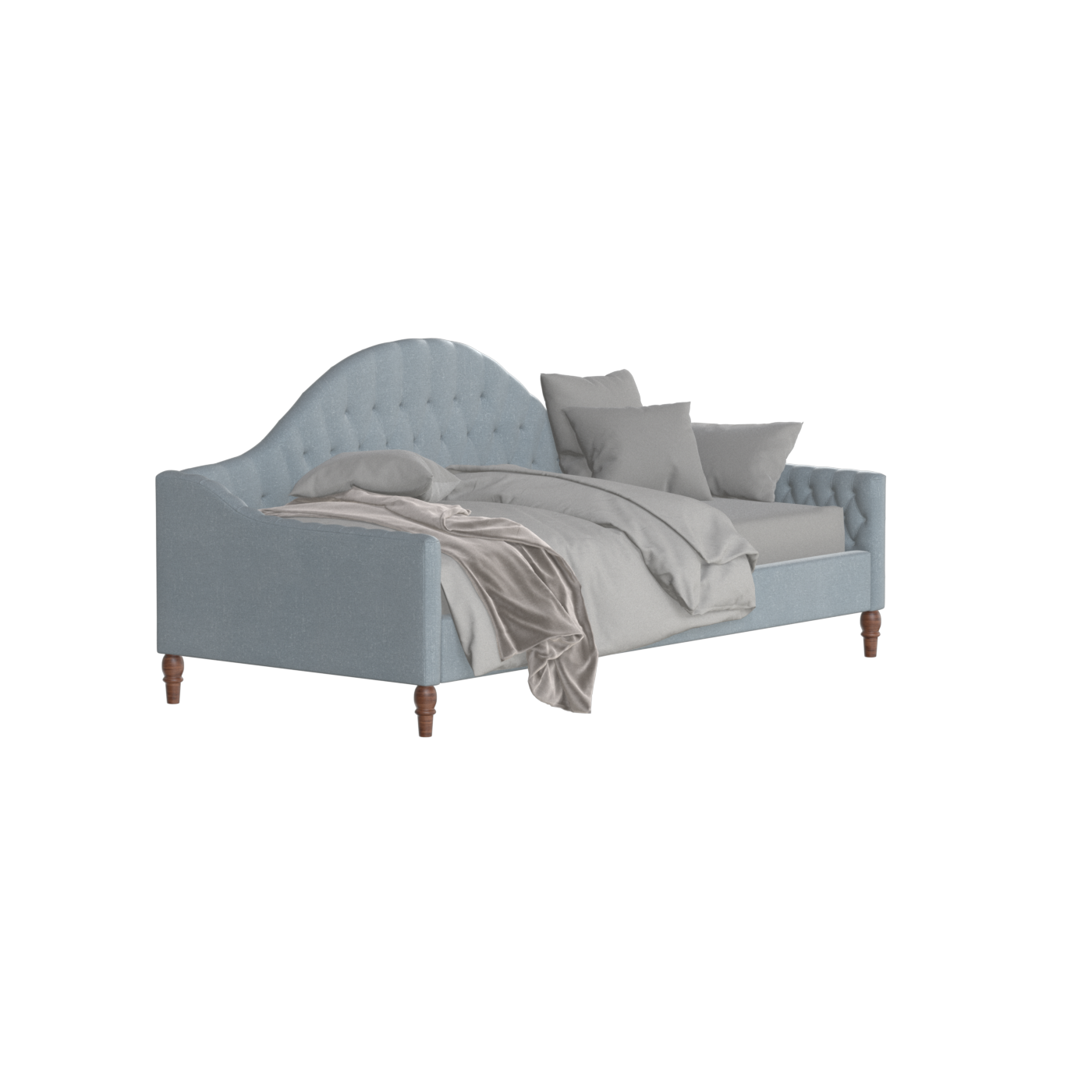 Lit de repos Elise aux courbes élégantes et au confort polyvalent
