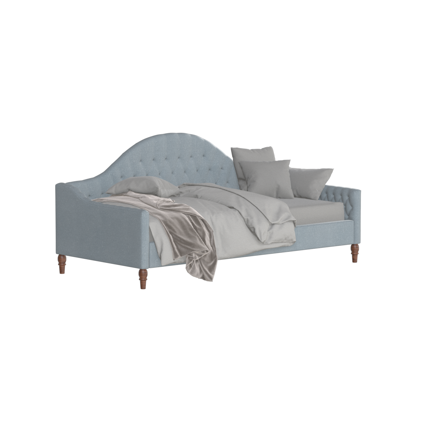 Lit de repos Elise aux courbes élégantes et au confort polyvalent