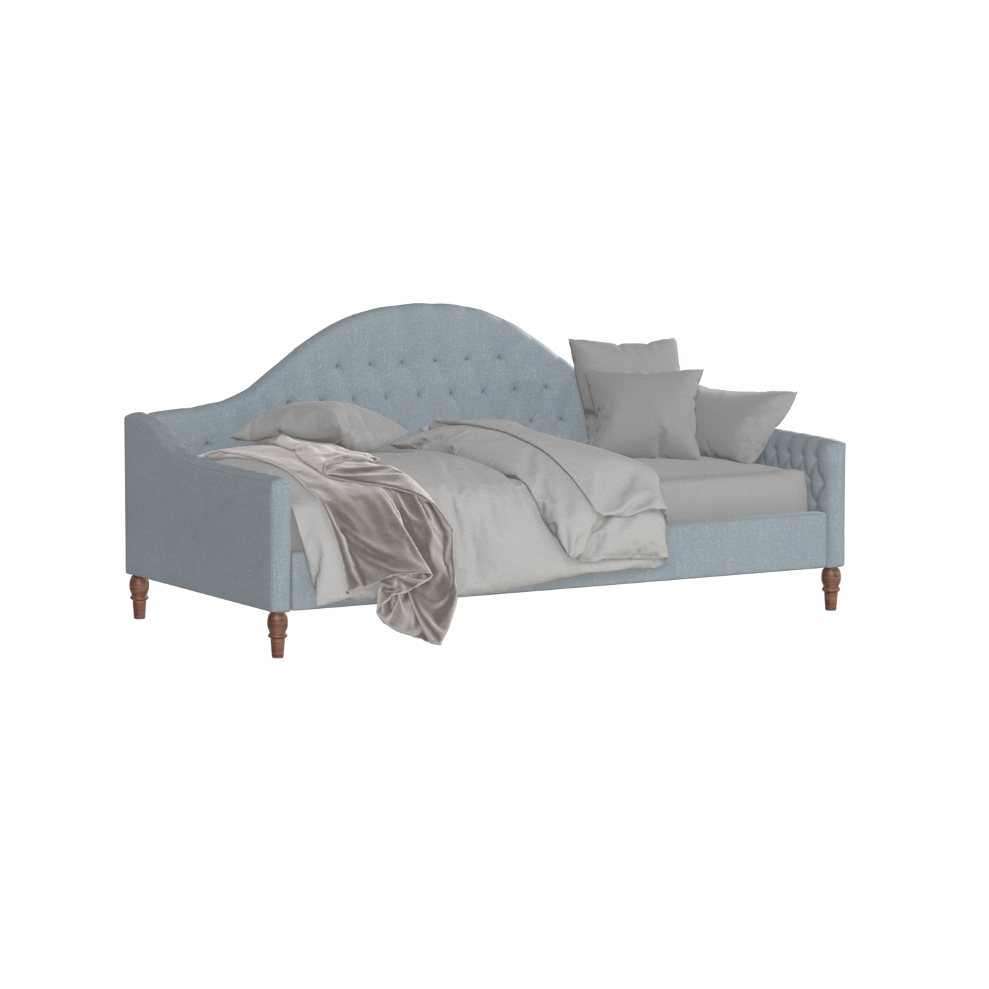 Lit de repos Elise aux courbes élégantes et au confort polyvalent