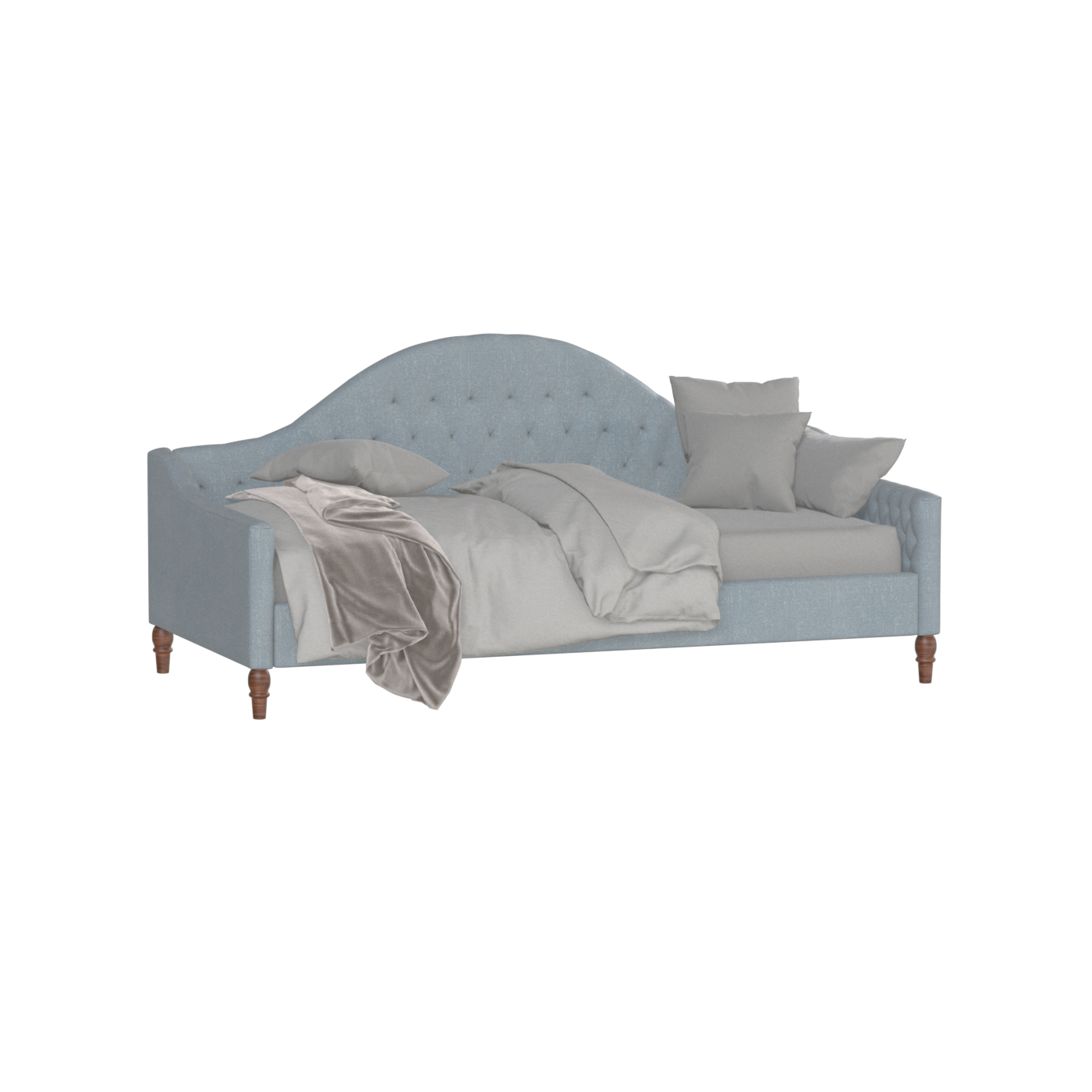 Lit de repos Elise aux courbes élégantes et au confort polyvalent