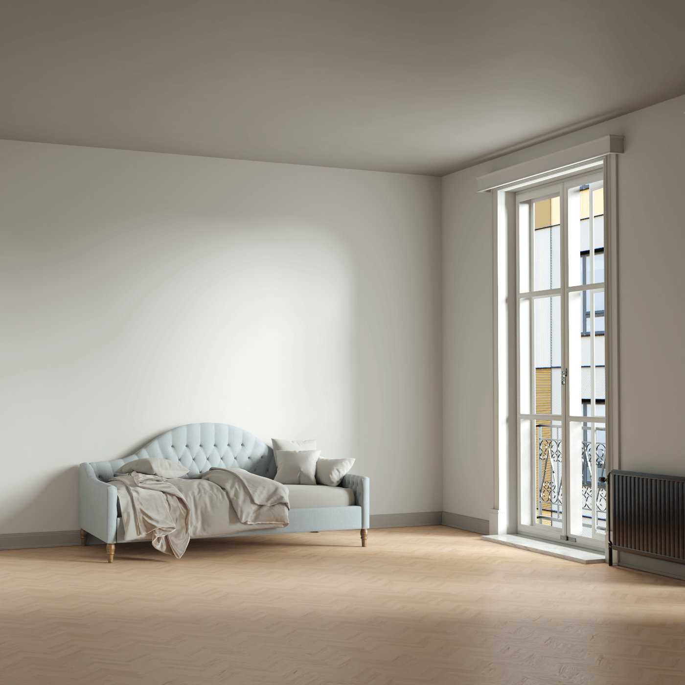 Lit de repos Elise aux courbes élégantes et au confort polyvalent