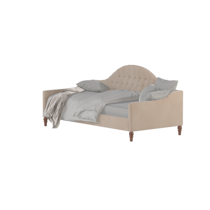 Elise Daybed with Elegant Curves and Versatile Comfort