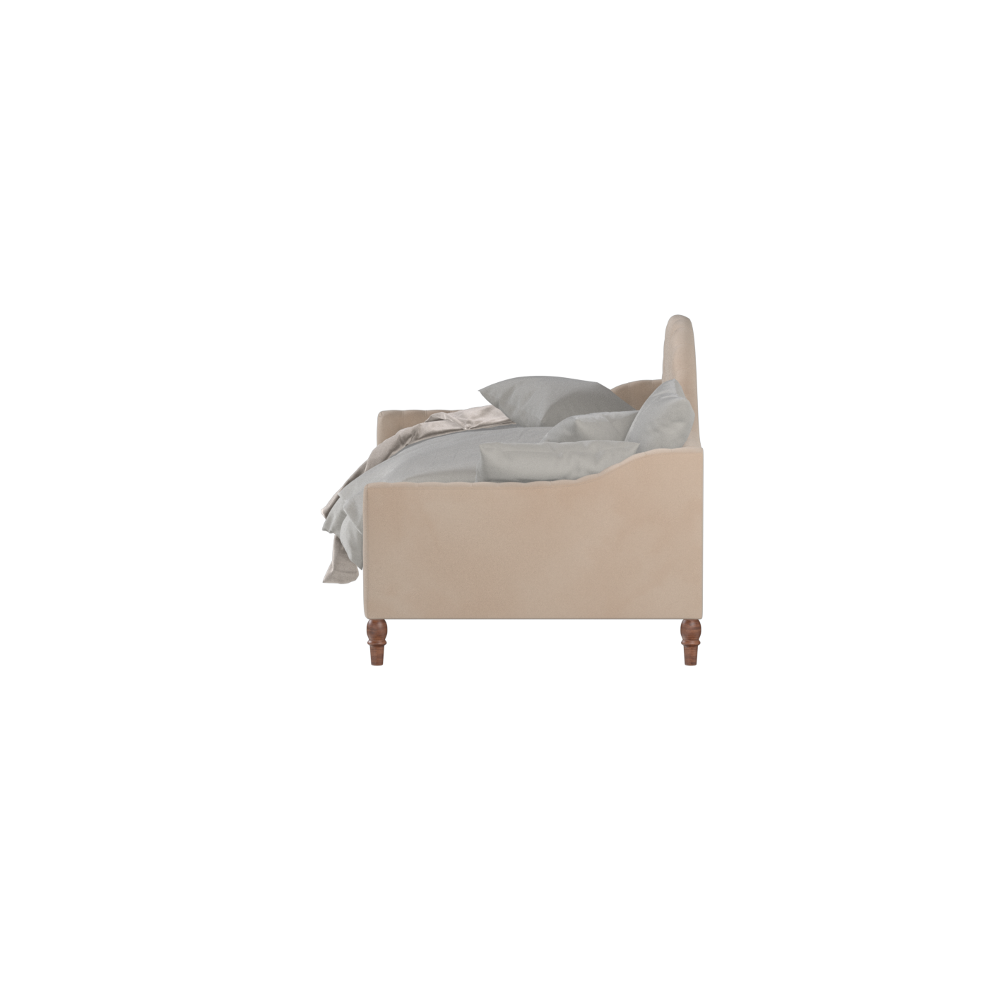Elise Daybed with Elegant Curves and Versatile Comfort