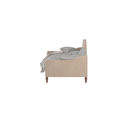 Elise Daybed with Elegant Curves and Versatile Comfort
