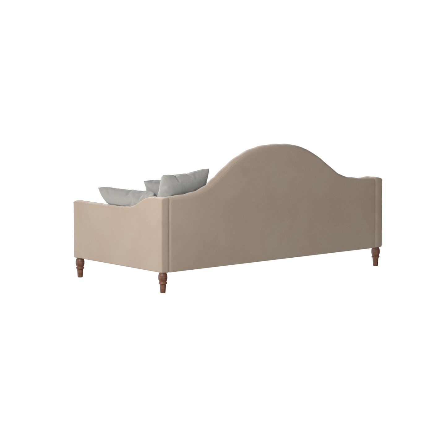 Elise Daybed with Elegant Curves and Versatile Comfort
