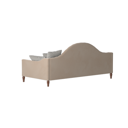 Elise Daybed with Elegant Curves and Versatile Comfort