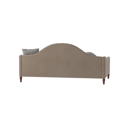 Elise Daybed with Elegant Curves and Versatile Comfort