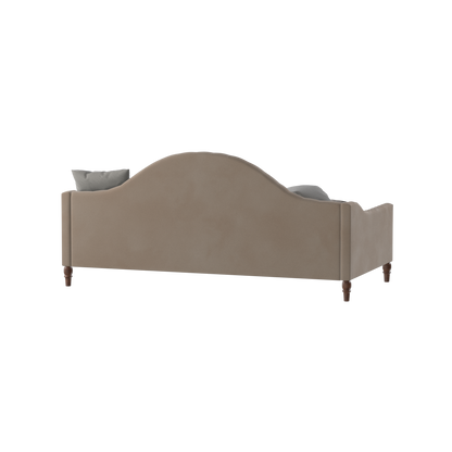 Elise Daybed with Elegant Curves and Versatile Comfort