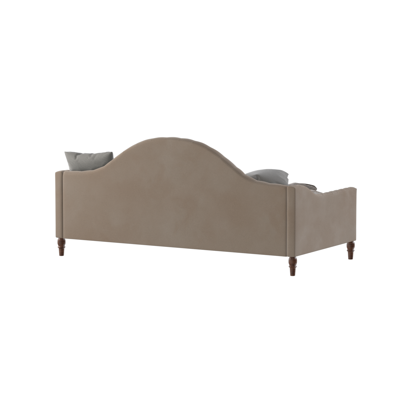 Elise Daybed with Elegant Curves and Versatile Comfort