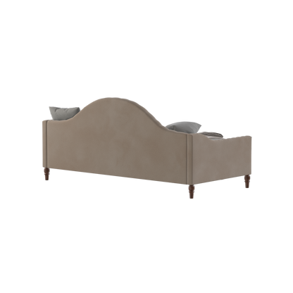 Elise Daybed with Elegant Curves and Versatile Comfort