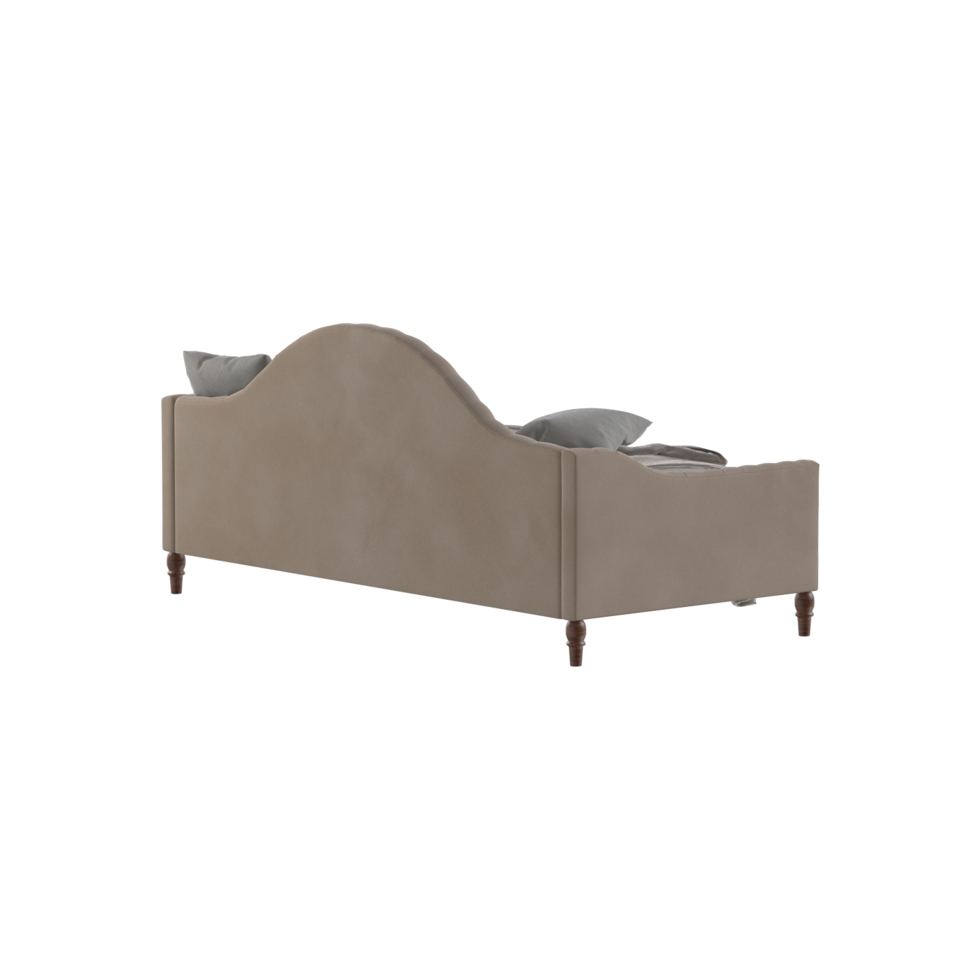 Elise Daybed with Elegant Curves and Versatile Comfort