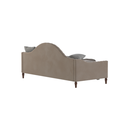 Elise Daybed with Elegant Curves and Versatile Comfort