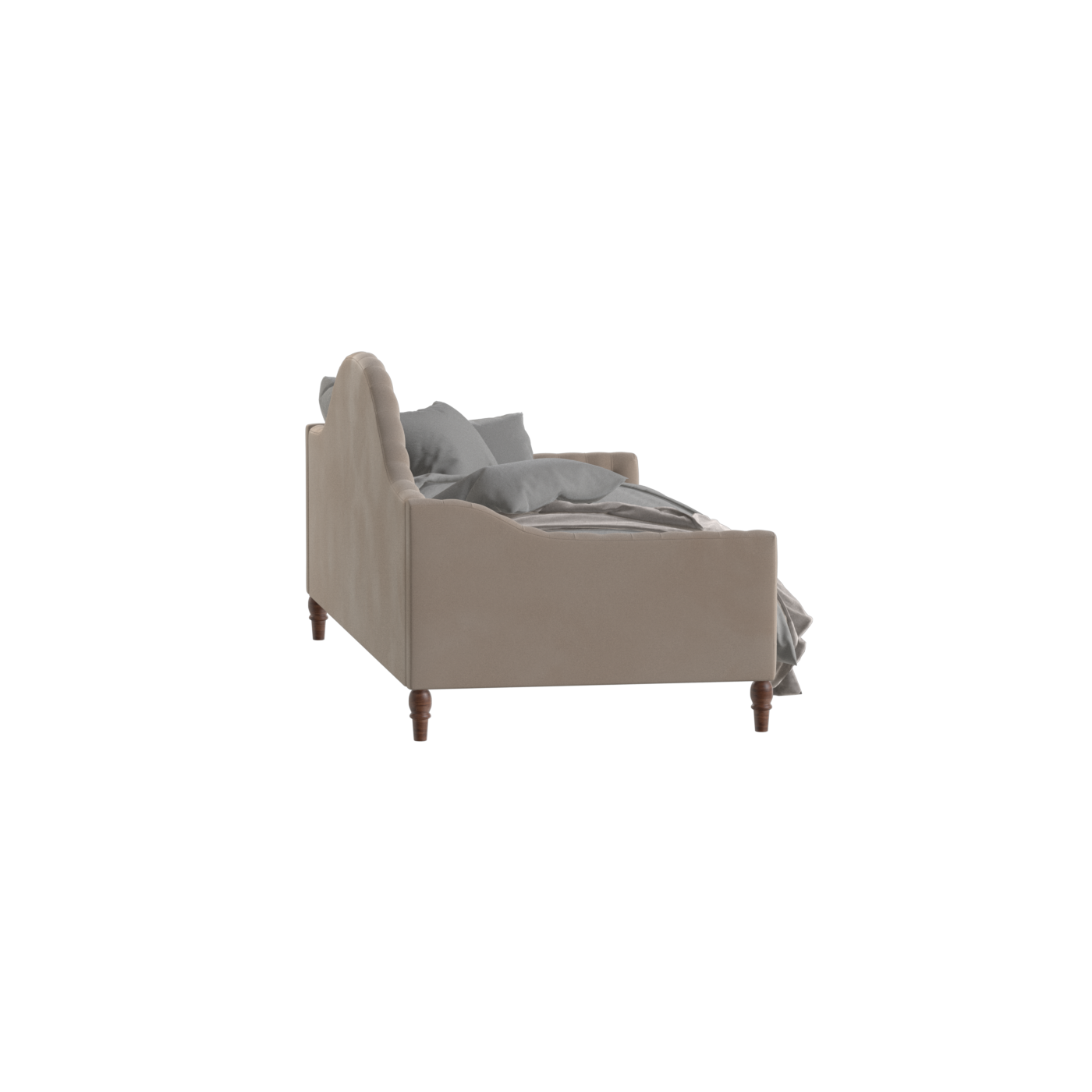 Elise Daybed with Elegant Curves and Versatile Comfort