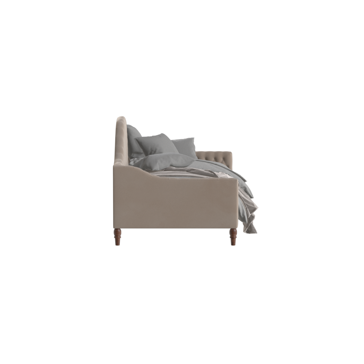 Elise Daybed with Elegant Curves and Versatile Comfort