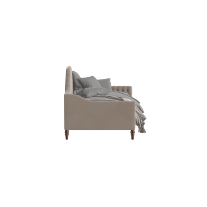Elise Daybed with Elegant Curves and Versatile Comfort