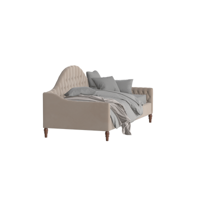 Elise Daybed with Elegant Curves and Versatile Comfort