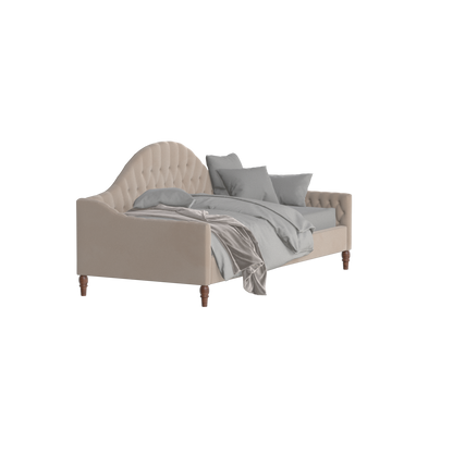 Elise Daybed with Elegant Curves and Versatile Comfort