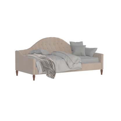 Elise Daybed with Elegant Curves and Versatile Comfort