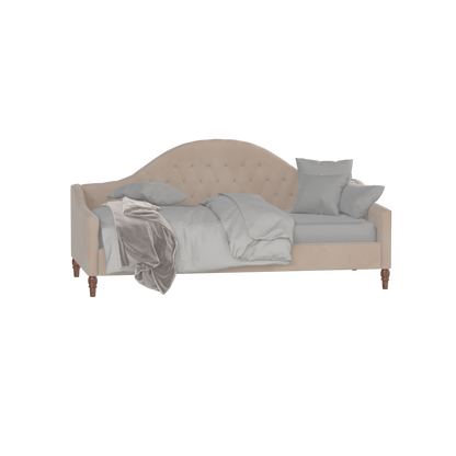 Elise Daybed with Elegant Curves and Versatile Comfort