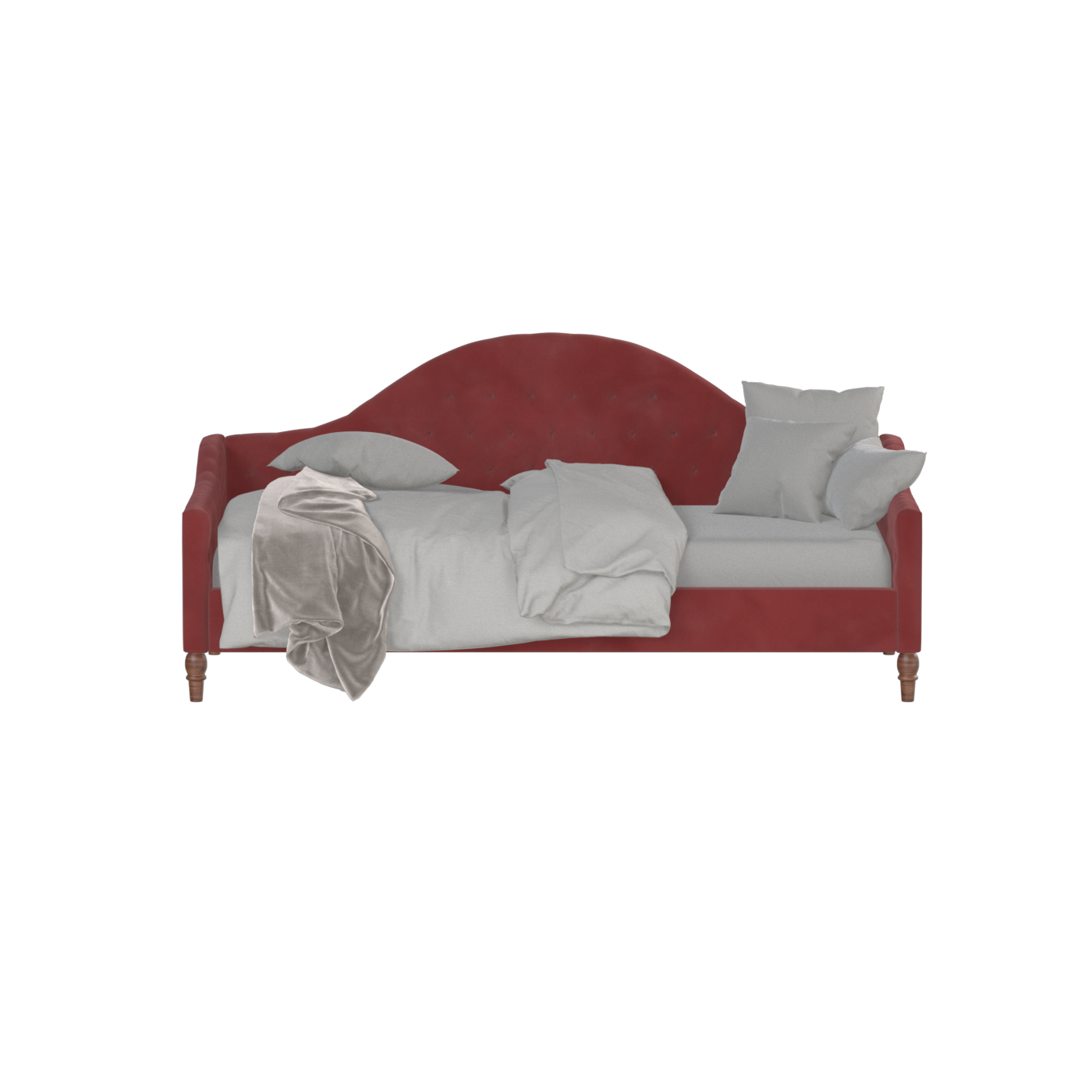 Elise Daybed with Elegant Curves and Versatile Comfort