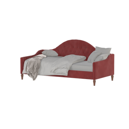Elise Daybed with Elegant Curves and Versatile Comfort