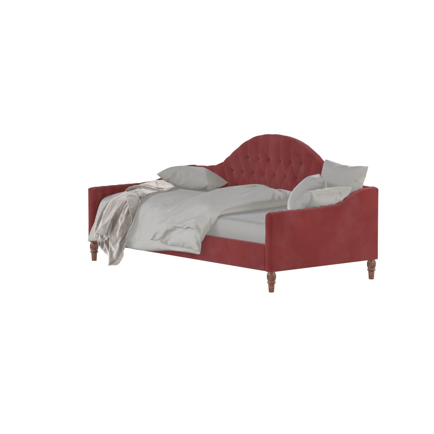 Elise Daybed with Elegant Curves and Versatile Comfort