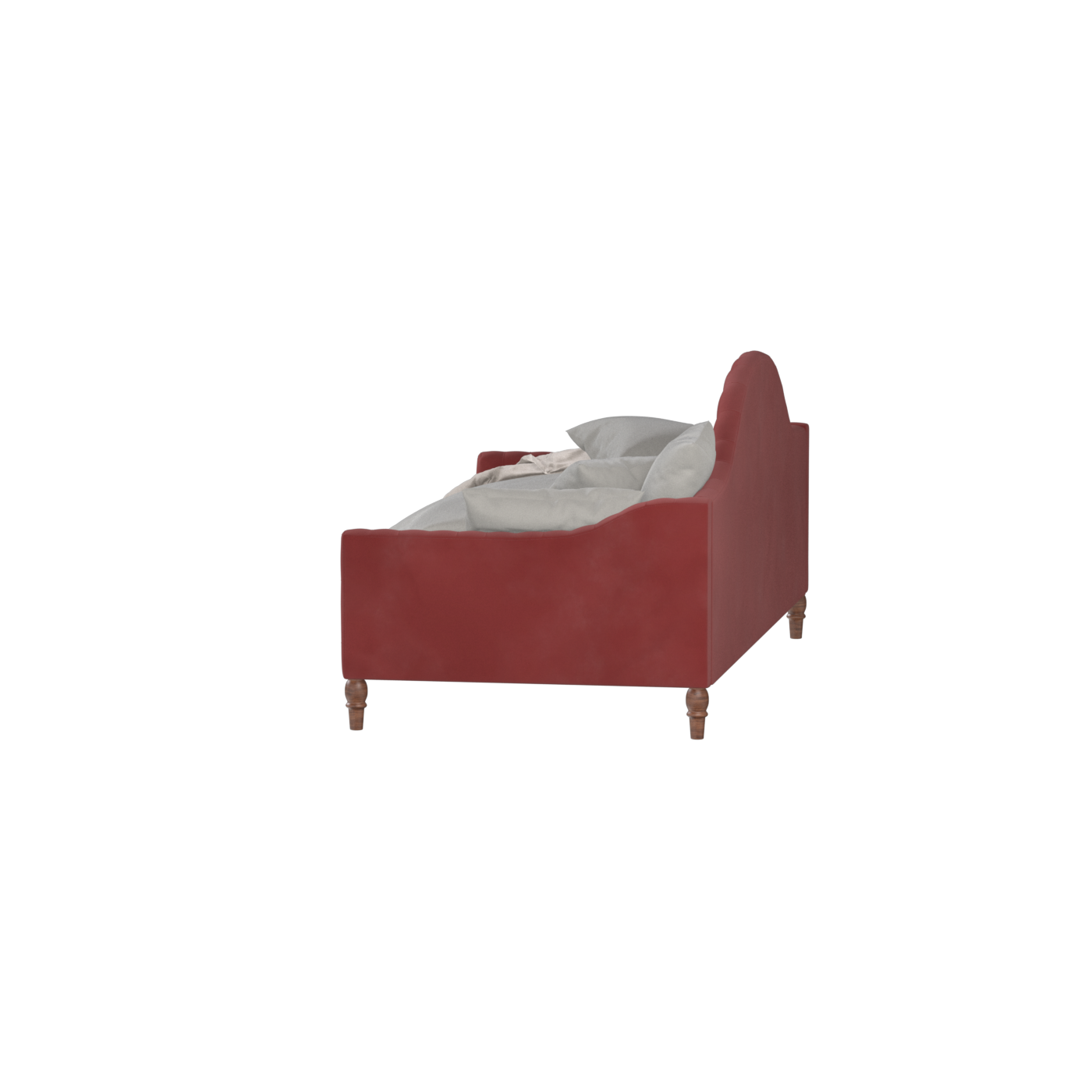 Elise Daybed with Elegant Curves and Versatile Comfort