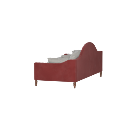Elise Daybed with Elegant Curves and Versatile Comfort