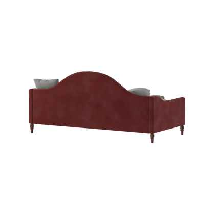Elise Daybed with Elegant Curves and Versatile Comfort
