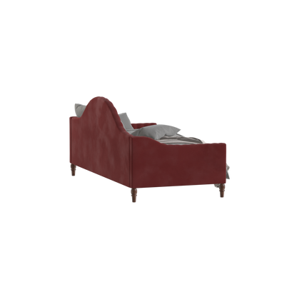 Elise Daybed with Elegant Curves and Versatile Comfort