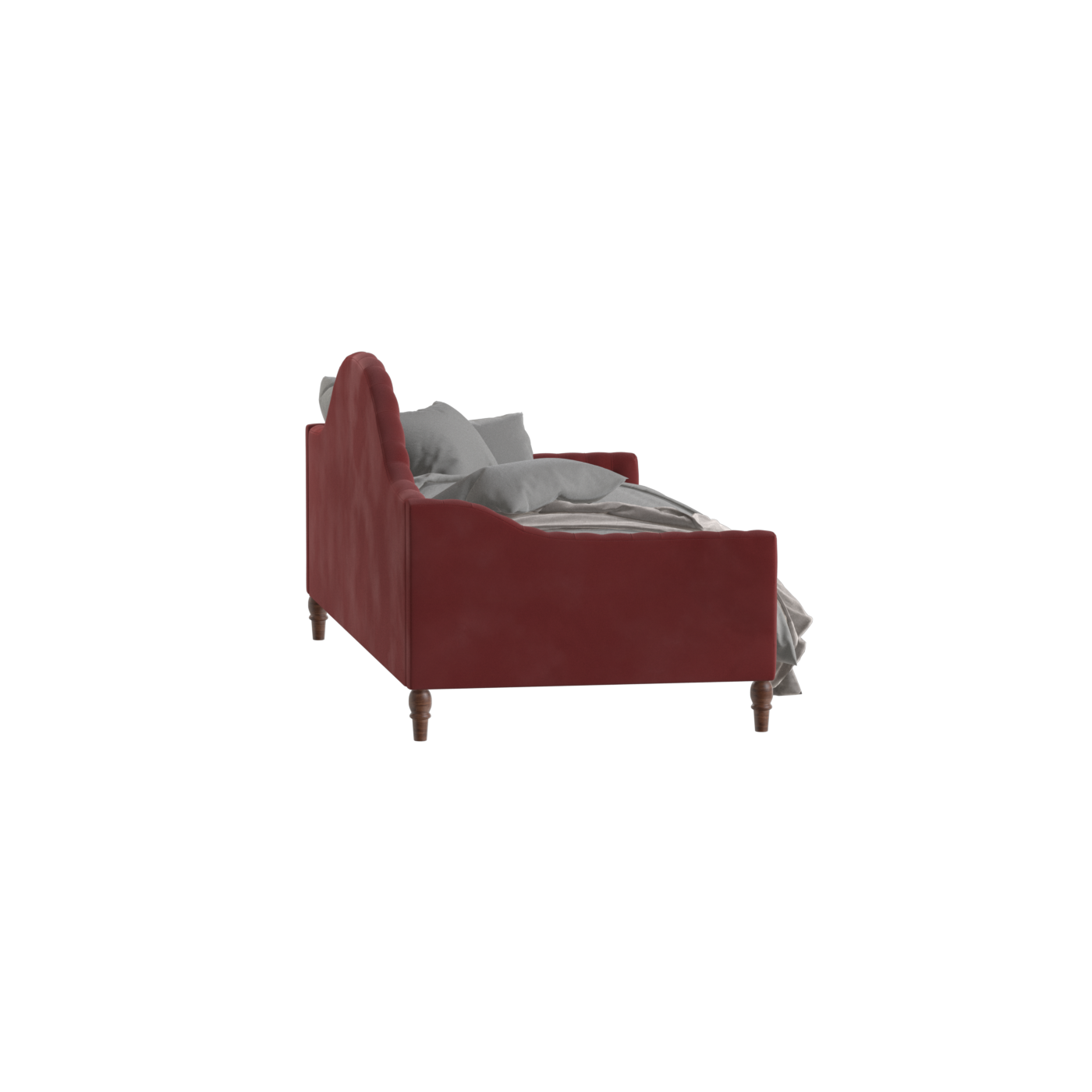 Elise Daybed with Elegant Curves and Versatile Comfort