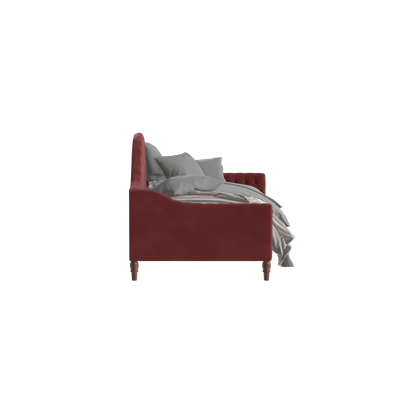Elise Daybed with Elegant Curves and Versatile Comfort