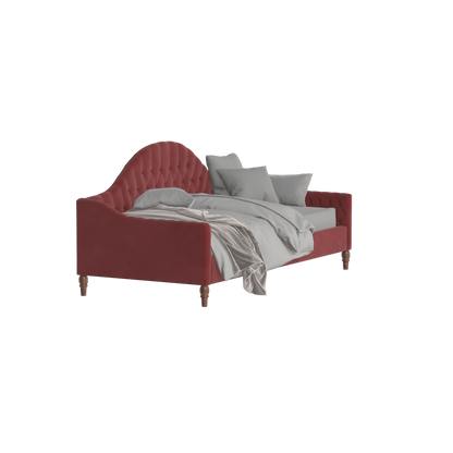 Elise Daybed with Elegant Curves and Versatile Comfort